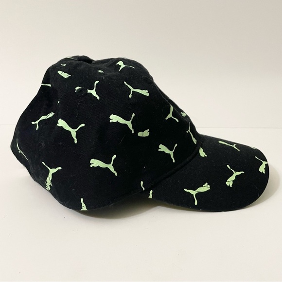 Puma Adjustable Baseball Cap Hat All Over Puma Print - Picture 4 of 16